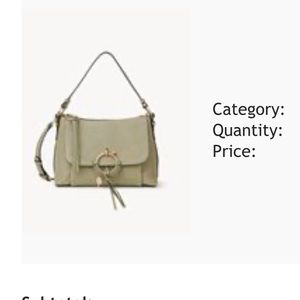 See by Chloe - Joan Crossbody Bag in Suede Green